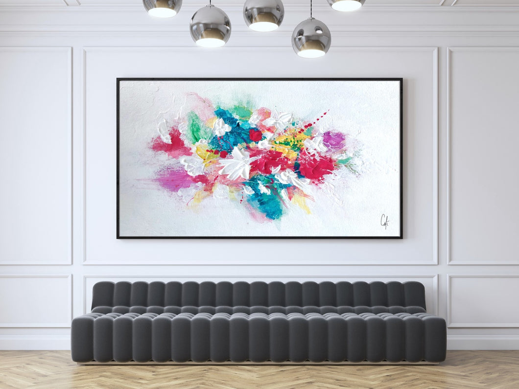 Summer Bouquet  // Giclee Canvas
